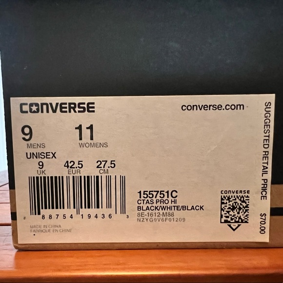 Converse CTAS Pro HI. 
(Discontinued model) - Picture 2 of 12